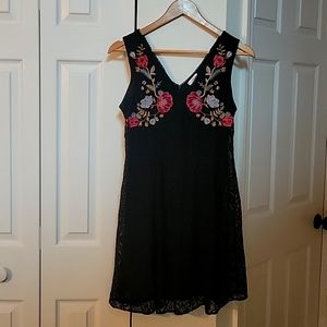 XHILARATION lace sundress with silky lining